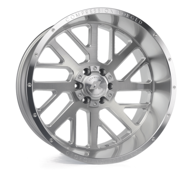 6x5.5/135 Axe AX2.1 22x12 Silver Brushed