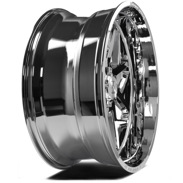 6x5.5/135 Axe Nemesis 24x12 Chrome - Image 4