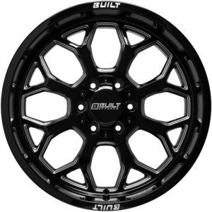 Built Offroad BT01 20x9 8x6.5 Black Milled