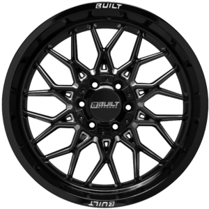 Built Offroad BT02 20x10 5x5.5/127 Black Milled