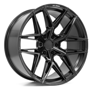 6x139 Axe Hype 22x10 Satin Black