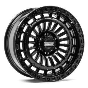 6x139 Axe Triton 17x9 Satin Black