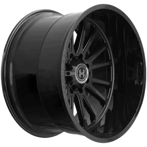 8x180 Hardcore HC108 22x12 Gloss Black