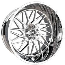 6x5.5 Hardcore Hc22 24x12 Chrome