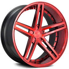5x114.3 Axe EX20 20x8.5 Red